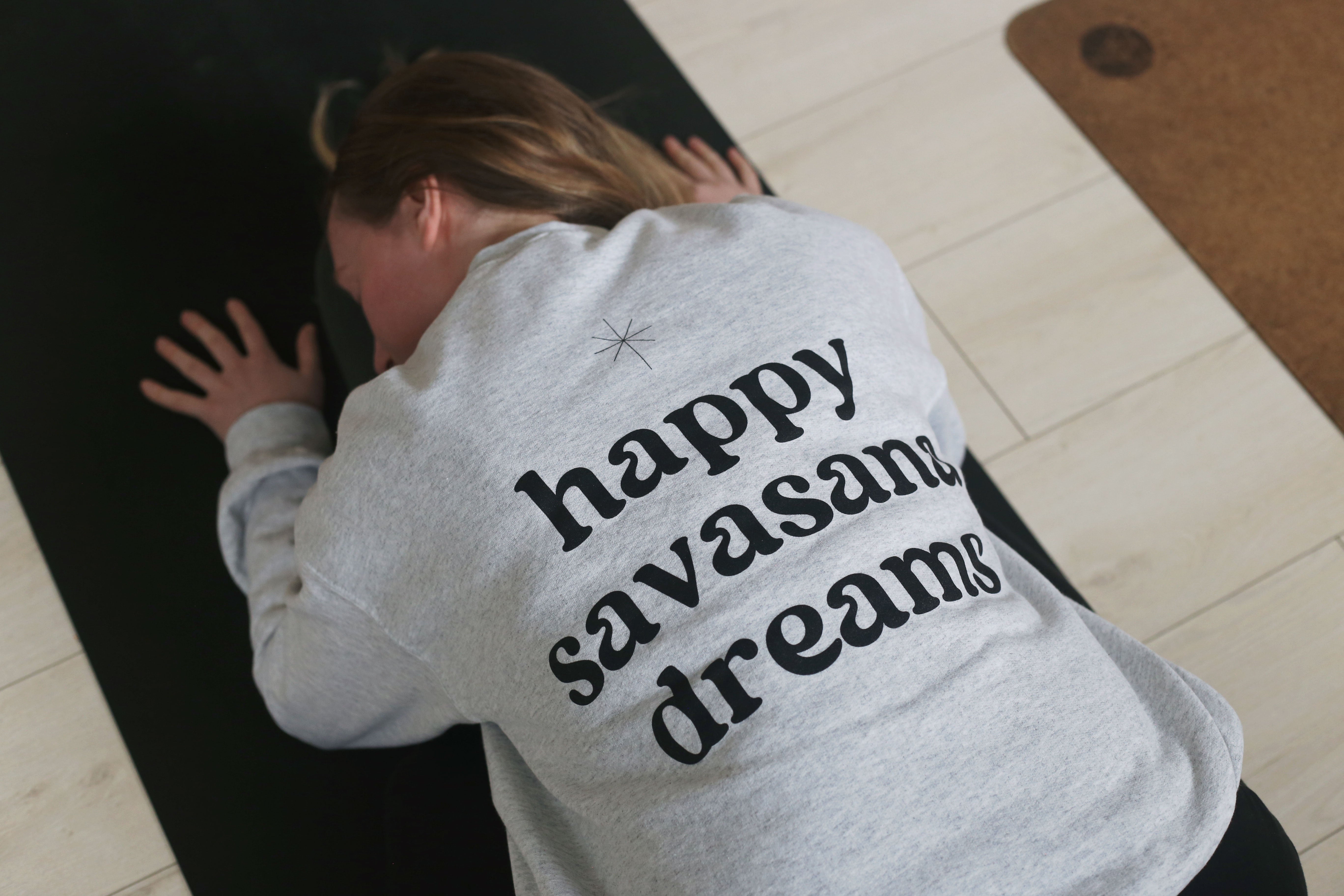 Happy Savasana Dreams Jumper